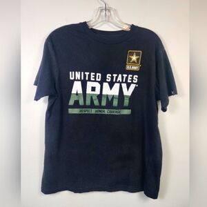 Authentic U.S. Army Veterans Women's Short Sleeve Graphic Tee Shirt, sz MD